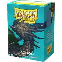 Dragon Shield Sleeves Standard Size Dual Matte Lagoon (100ct)