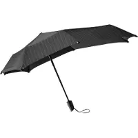 Senz ° Mini Automatic Foldable Storm Umbrella, - Black - ONE SIZE