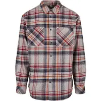 Urban Classics Heavy Curved Oversized Checked Pitkähihainen Paita