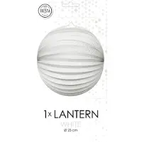 Globos Nordic Paperilyhty Pyöreä Valkoinen