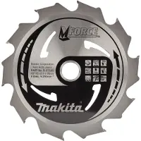 Makita Pyörösahanterä HM 165 mm, Z-10 Käsipyörösahat