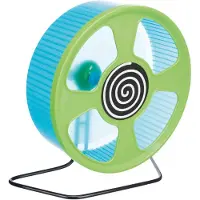 Trixie - Exercise Wheel Plastic Mix 28 cm - Pieneläimet - Pieneläinten lelut ja aktivointi