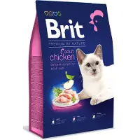 Brit Premium By Nature Kana Aikuisille Kissoille 8kg