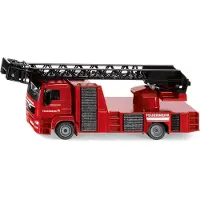Siku Man Brandbil 1:50 - Red - ONE SIZE