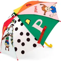 Micki Pippi Sateenvarjo Multi Multi-OS Valkoinen One Size 3+ Years Pojat, Tytöt