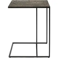 Ethnicraft Triptic sivupöytä 51 x 45 cm Whiskey-Black