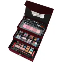 ZMILE Cosmetics Meikkilaukku Velvety Dark Berry 74 osaa