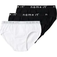 Name it Nkfbriefs 3P Black Noos - Multi/patterned - 86