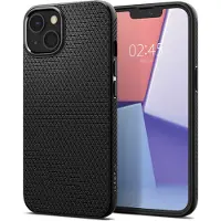 Spigen Liquid Air Armor iPhone 13 Mini -suojakuori (2021) - mattamusta