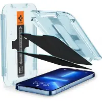 Spigen Glas.tR Ez Fit Privacy iPhone 13 Pro Max Panssarilasi - 9H - 2 Kpl.