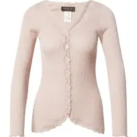 Rosemunde Rwbabette Ls V-Neck Regular Lace Ca - Pink - M