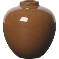 Ferm Living Ary Mini vaasi, S, ruskea