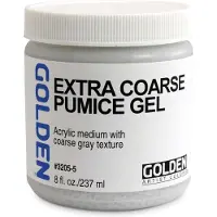 Golden Artist Colors - Hohkakivigeeli Extra Coarse - 8 oz purkki