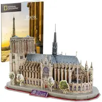 Kärkkäinen Cubicfun National Geographic Notre dame de Paris 3D palapeli