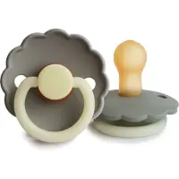 Frigg Night Daisy Glow in the Dark Pacifier, koko 1
