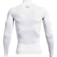 Under Armour Ua Hg Armour Comp Mock Ls - White - XS