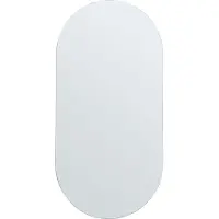 House Doctor Spejl, Hdwalls, Klar - Silver - 70X35CM
