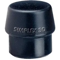 HALDER USA - Simplex-vaihtop n sis osa (3202.06) musta 2,36 tuumaa.