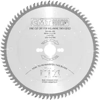 Cmt Katkaisuterä puulle 283; 250x3.2x30; Z80; -2°