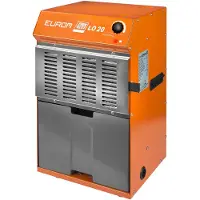 Eurom Ilmankuivain rakennustyömaalle, kellariin ja pieniin tiloihin 20 l/24 h 360 W 4.8 l 260 m³/h, hygrostaatti LO20 372359
