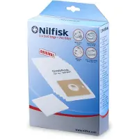 Nilfisk Pölypussit, mikrokuitu, 5kpl.