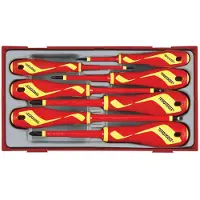 Teng Tools Eristetty (1.000 V) ruuvimeisselisarja TTV907N; 7 kpl.