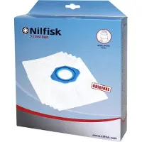 Nilfisk Pölypussit, mikrokuitu, 5kpl.