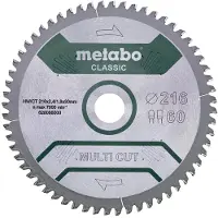Metabo 6933397 Puu-pyörösahanterä 305 Mm