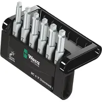 Wera Tarvikesarja WE05056478001; PZ/S; 50 mm; 6 kpl.