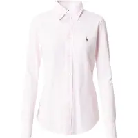 Ralph Lauren for woman. 211664416001 Pink striped knitted oxford shirt (XS), Casual, Cotton, Long sleeve