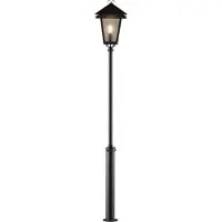 Konstsmide Benu pylväslyhty Taurus 254 cm. musta . 437-750