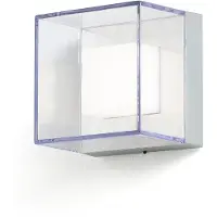 Konstsmide Led ulkoseinävalaisin Sanremo, Kirkas/läpinäkyvä, Synteettinen materiaali, Moderni