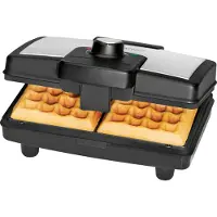 Emerio WA 3606 waffle iron 2 waffle(s) Black,Stainless steel 800 W