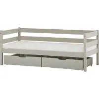 Hoppekids Sängynaluslaatikot ECO Comfort 2-pack, Dove Grey