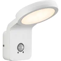 Nordlux Ulkoseinävalaisin Nordlux Marina Flatline PIR Sensor 200x135x180 mm valkoinen