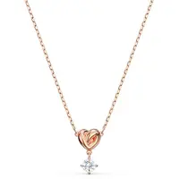 Swarovski Ketju 'Lifelong' roseekulta
