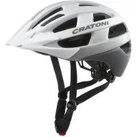 Cratoni Velo-X, pyöräilykypärä, matta valkoinen