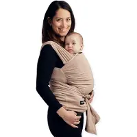 Najell Wrap esisidottu kantoliina Biscotti Cream XS