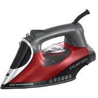 Russell Hobbs One Temperature 25090-56 -höyrysilitysrauta, 2600 W, 0,35 l, musta, harmaa, punainen