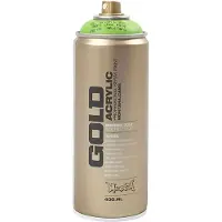 Montana Cans Montana GOLD 400 ml Color Shock Green Light Spray Paint MXG-S6000