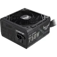 Asus TUF-GAMING-750B, 750 W, 100 - 240 V, 20+4 pin ATX, Ei-modulaarinen, PC, ATX (90YE00D0-B0NA00)