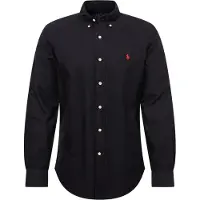 Ralph Lauren for man. 710772290001 Oxford Custom Fit Shirt black (XL), Casual, Cotton, Long sleeve