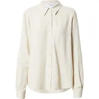 Selected Slwviva Ls Sun Shirt Noos - Beige - 38