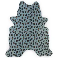 Childhome Matto 145x160 Leopardi, Blue