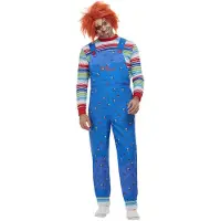 Smiffy'S Miesten Chucky Good Guys Fancy Dress Costume (Extra Large)