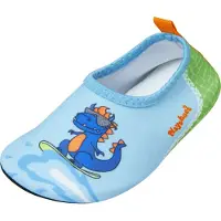 Playshoes Rantakengät vesi / kuninkaallisen sininen / mandariini / valkoinen