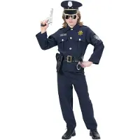 E-Carnavalskleding.nl Konstaapeli Taitava - Poliisin asu lapsille - 8-10 vuotta (140 cm)