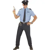 Widmann Poliisi Klassinen Naamiaisasu - XXX-Large