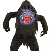 E-Carnavalskleding.nl Jättipää, gorilla - Gorillan asut