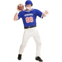 E-Carnavalskleding.nl Lihaksikas amerikkalainen jalkapalloilija - American Football -asut